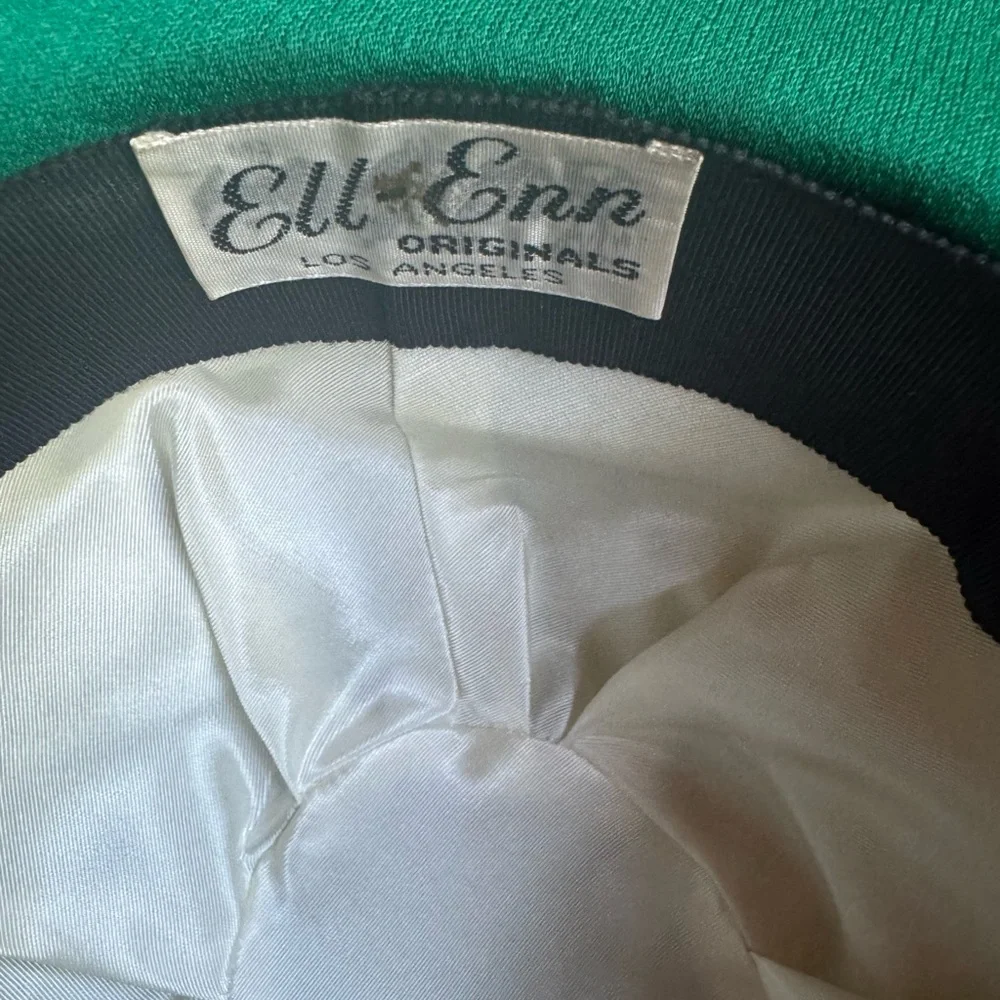 1950s/60s does 1930s Ell-Enn Originals Decorative Feather & Sequined Embellishme - Picture 8 of 8